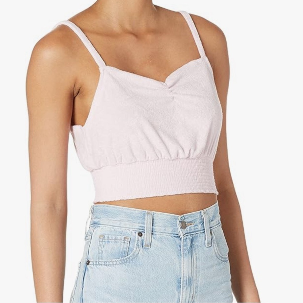 Terrycloth tank top